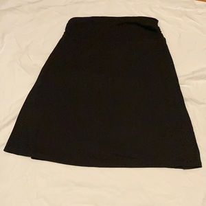 Black knit skirt size small